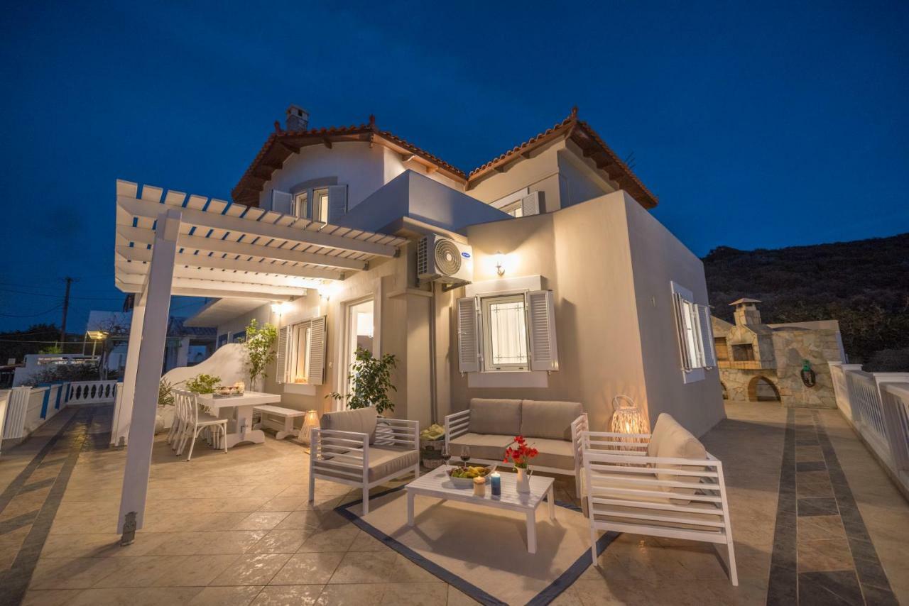 Full View In A Luxury House Kalamaki (Heraklion) Exterior foto