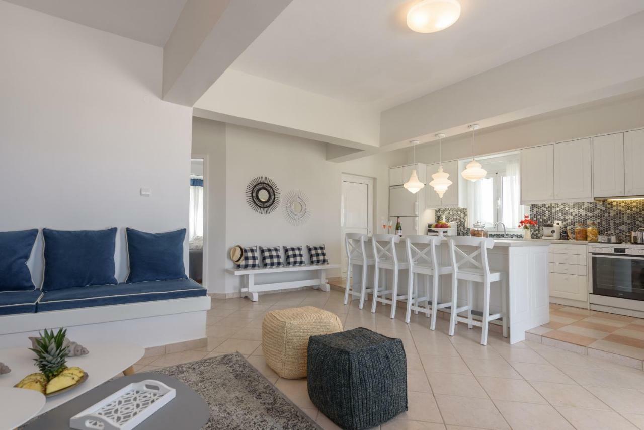 Full View In A Luxury House Kalamaki (Heraklion) Exterior foto